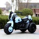 Kinderfahrzeug- Elektro Kindermotorrad - Dreirad -Weiss
