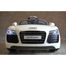 Kinderfahrzeug - Elektro Auto "Audi R8 Spider" - lizenziert - 12V7AH Akku,2 Motoren- Ferngesteuert, MP3