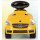 Kinderauto - Rutscher - Auto "Mercedes SLK 55 AMG" lizenziert mit Gummireifen -Gelb