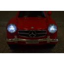 Kinderfahrzeug - Elektro Auto "Mercedes 300SL -Oldtimer" - lizenziert - inkl. Fernsteuerung -Rot