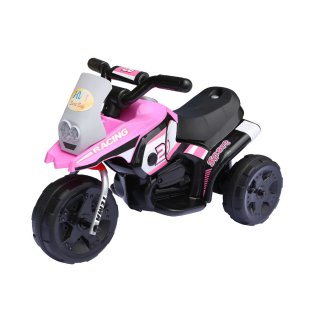 Kinderfahrzeug- Elektro "Kindermotorrad 318" - Dreirad, Farbe: Rosa