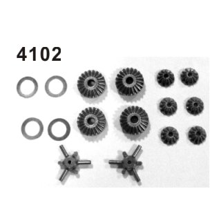 4102 Differentialgetriebe Set Kompl
