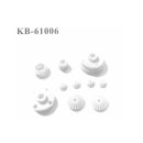 KB-61006 Zahnräder, 8 Stück Differential +...