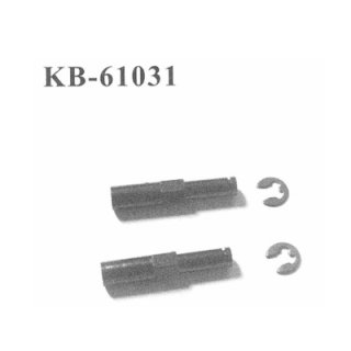KB-61031 Radachsen vorne + E-Clips