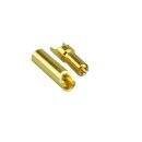 4mm Goldkontakt Stecker & Buchse