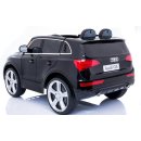 Kinderfahrzeug - Elektro Auto "Audi Q5" - lizenziert - 12V7AH Akku,2 Motoren + Fernsteuerung + MP3 + Ledersitz-Schwarz
