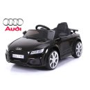 Kinderfahrzeug - Elektro Auto "Audi TTRS" - lizenziert - 12V7AH Akku und 2 Motoren- Ferngesteuert +MP3-Schwarz