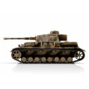 Torro 1/16 RC Panzer PzKpfw IV Ausf. G IR PRO Edition