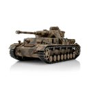 Torro 1/16 RC Panzer PzKpfw IV Ausf. G tarn BB Metall...