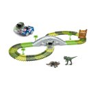 Magic Traxx Dino-Park mit Brücke 373-teilig,Mega Set