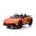Kinderfahrzeug - Elektro Auto "Lamborghini Aventador SV" - lizenziert - 12V7AH, 2 Motoren- 2,4Ghz Fernsteuerung, MP3, Ledersitz, EVA, Orange