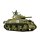 RC Panzer "US M4A3 Sherman" Heng Long 1:16 mit Rauch&Sound Stahlgetriebe und 2,4Ghz -V 7.0
