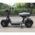Coco Bike Fat E-Scooter bis zu 40 km/h schnell - 35km Reichweite, 60V | 1500W | 12AH Akku, Bremsen und Licht-Schwarz - mit Straßenzulassung
