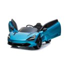 Kinderfahrzeug - Elektro Auto "McLaren 720S" - lizenziert - 12V7AH, 2 Motoren 2,4Ghz Fernsteuerung, MP3, Ledersitz, EVA, Lackiert, blau