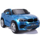 Elektroauto BMW X6M Doppelsitzer Blau lackiert...