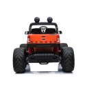 Kinderfahrzeug Elektroauto für Kinder "Ford Ranger Monster" orange 4x45W Ledersitze EVA