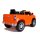 Kinderfahrzeug Kinderauto Toyota Tundra Ledersitz EVA-Reifen Orange lackiert