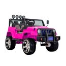 Kinderfahrzeug Auto S2388 Jeep Pink 4x45W Kinder Elektroauto