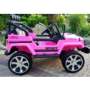 Kinderfahrzeug Auto S2388 Jeep Pink 4x45W Kinder Elektroauto