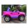 Kinderfahrzeug Elektroauto für Kinder "Ford Ranger Wildtrak Doppelsitzer" Pink 4x45W Ledersitze EVA LCD