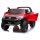 Kinderfahrzeug Toyota Hilux Jeep SUV Doppelsitzer Ledersitze EVA-Reifen rot lackiert