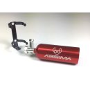 Aluminium Feuerlöscher rot ABSIMA 2320080