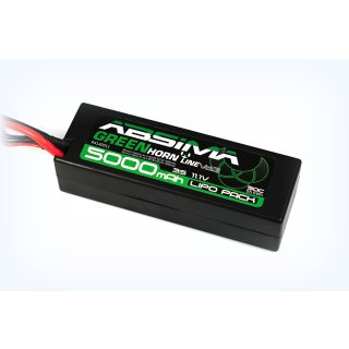 Greenhorn LiPo Stick Pack 11.1V-45C 5000 Hardcase (XT60) ABSIMA 4140014