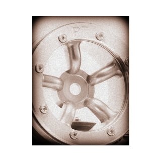Beadlock Wheels PT-Safari Gold/Silber 1.9 (2 St.) ABSIMA MT0010GOS