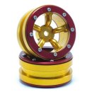 Beadlock Wheels PT-Safari Gold/Rot 1.9 (2 St.) ABSIMA...