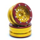 Beadlock Wheels PT-Bullet Gold/Rot 1.9 (2 St.) ABSIMA...