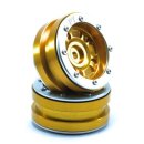 Beadlock Wheels PT- Distractor Gold/Silber 1.9 (2 St.)...