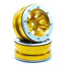 Beadlock Wheels PT- Claw Gold/Silber 1.9 (2 St.) ABSIMA...