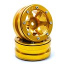 Beadlock Wheels PT- Wave Gold/Gold 1.9 (2 St.) ABSIMA...