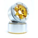 Beadlock Wheels SIXSTAR gold/silber 1.9 (2 St.) ohne...