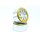 Beadlock Wheels HAMMER silber/gold 1.9 (2 St.) ohne Radnabe ABSIMA MT5040SGO