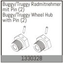 Buggy/Truggy Radmitnehmer mit Pin (2 St.) ABSIMA 1330328