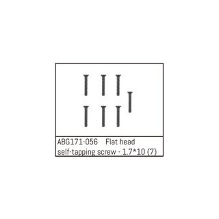 Countersunk Screw M1.7*10 (7PCS) ABSIMA ABG171-056