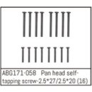 Pan Head Screw M2.5*27 (8PCS) / M2.5*20 (8PCS) ABSIMA...