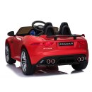 Kinderfahrzeug Elektroauto Jaguar F-Type Rot EVA-Reifen...