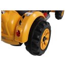 Kinderfahrzeug - Elektro Auto Baufahrzeug / Traktor orange 12V7AH Akku, 2 Motoren