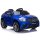 Kinderfahrzeug Elektro Auto Mercedes QLS-5688 Blau lackiert, Leder, EVA, 4WD