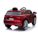 Kinderfahrzeug Kinderauto Audi Q5 Rot lackiert Leder EVA