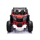 Kinderfahrzeug Quad Buggy UTV-MX Rot, 24 Volt,...