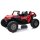 Kinderfahrzeug - Elektro Auto "SX1928" 24 Volt, 2x 12V7A Akku, 4 x 55W Motoren 2,4Ghz, Allrad, Doppelsitzer, Ledersitze, EVA, rot lackiert