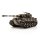 Torro 1/16 RC Panzer Tiger I Späte Ausf. wüste BB Rauch PRO Edition Kanonen-Rauch