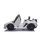 Kinderfahrzeug - Elektro Auto "Lamborghini Aventador SVJ Doppelsitzer" - lizenziert - 12V7AH, 2 Motoren 2,4Ghz Fernsteuerung, MP3, Ledersitz, EVA, Lackiert, Weiss
