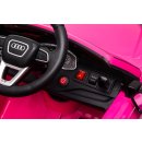 Kinderfahrzeug - Elektro Auto "Audi RS Q8" - lizenziert - 12V7A Akku und 2 Motoren, 2,4Ghz,  MP3,  Leder,  EVA, Pink