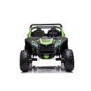 Buggy XXL UTV Kinder Elektroauto 24V/7Ah 2x200W A032 Grün Doppelsitzer