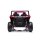 Buggy XXL UTV Kinder Elektroauto 24V/7Ah 2x200W A032 Rosa Doppelsitzer