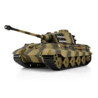 Torro 1/16 RC Panzer Königstiger tarn BB Rauch Pro-Edition BB